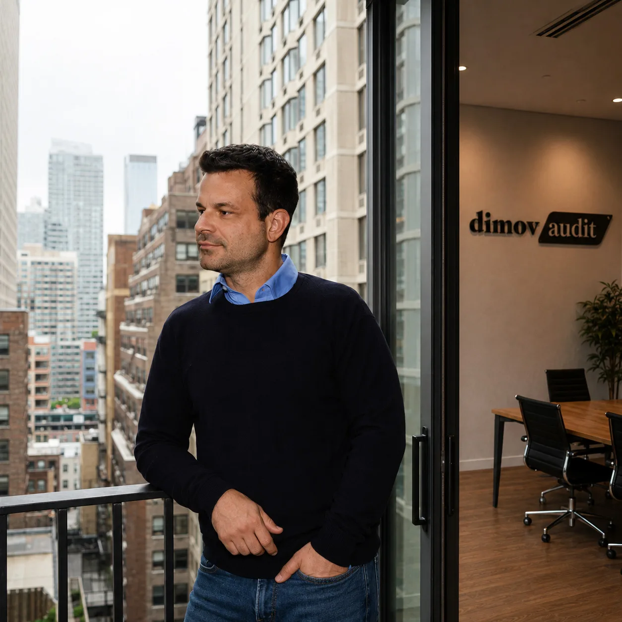George Dimov at Dimov Audit in New York
